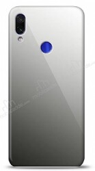 Eiroo Xiaomi Redmi Note 7 Silikon Kenarlı Aynalı Siyah Kılıf - Eiroo