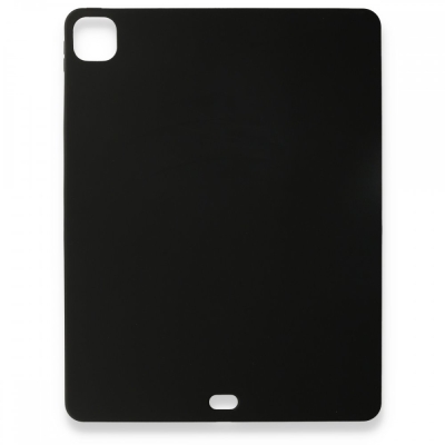 iPad Pro 12.9 2020 Siyah Silikon Kılıf - Eiroo
