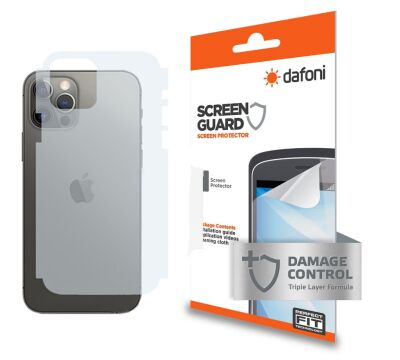 iPhone 12 Pro Max Darbe Emici Mat Arka Gövde Koruyucu - Dafoni