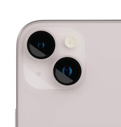 iPhone 15 / 15 Plus Metal Pembe Kamera Lens Koruyucu - 2