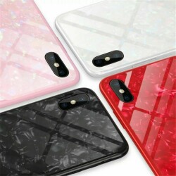 iPhone X / XS Granit Desenli Mavi Rubber Kılıf - 2