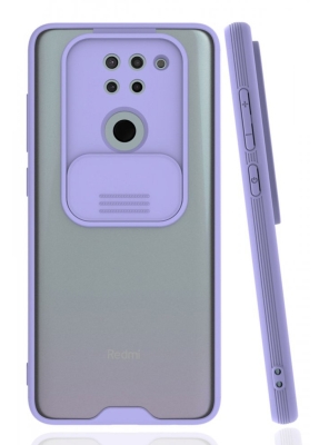Lens Thin Xiaomi Redmi Note 9 Kamera Korumalı Silikon Kılıf - 3