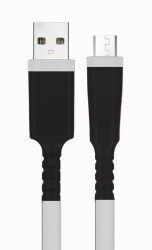 Micro USB Siyah Kablo Koruyucu - Eiroo
