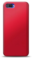 Realme C2 Kırmızı Mat Silikon Kılıf - Eiroo
