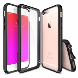 Ringke Fusion iPhone 6 Plus / 6S Plus Ultra Koruma Siyah Kılıf - Ringke