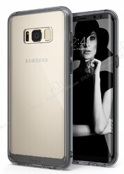 Ringke Fusion Samsung Galaxy S8 Plus Ultra Koruma Şeffaf Siyah Kılıf - Ringke
