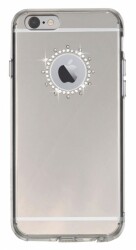 Ringke Noble Mirror iPhone 6 / 6S Taşlı Silver Kılıf - Ringke