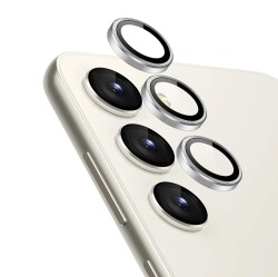 Samsung Galaxy S24 Plus Metal Titanyum Kamera Lens Koruyucu - Eiroo