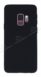 Samsung Galaxy S9 Mat Siyah Silikon Kılıf - Eiroo