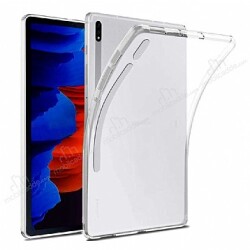 Samsung Galaxy Tab S7 Plus T970 Şeffaf Silikon Kılıf - Eiroo