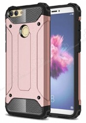 Tough Power Huawei P Smart Ultra Koruma Rose Gold Kılıf - Eiroo