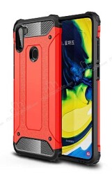 Tough Power Samsung Galaxy A11 Ultra Koruma Kırmızı Kılıf - Eiroo