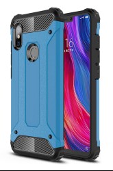 Tough Power Xiaomi Redmi 6 Ultra Koruma Mavi Kılıf - Eiroo