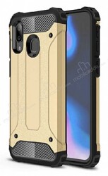 Tough Power Xiaomi Redmi Note 7 / Note 7 Pro Ultra Koruma Gold Kılıf - Eiroo