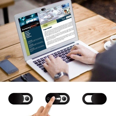 Webcam Notebook ve Macbook Kamera Kapatıcı Tekli - 3