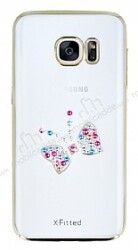 X-Fitted Samsung Galaxy S7 Fiyonk Swarovski Taşlı Kristal Kılıf - X-Fitted