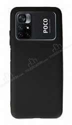 Xiaomi Poco M4 Pro Siyah Mat Silikon Kılıf - Eiroo