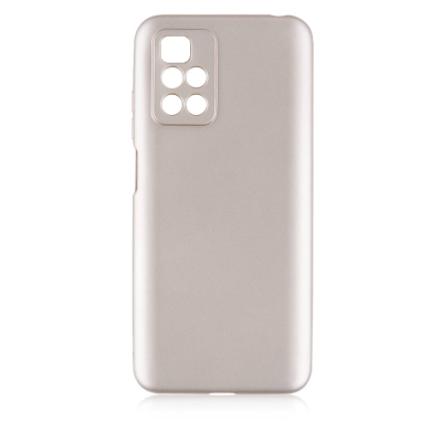 Xiaomi Redmi 10 2022 Mat Gold Silikon Kılıf - Eiroo